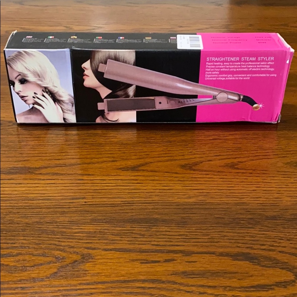 Straightener Steam Styler NWT